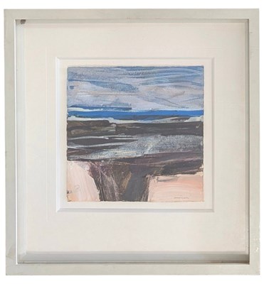 Lot 127 - NEIL MURISON RWA (1930-2018) - UNTITLED MIXED MEDIA ON CARD