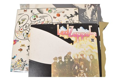 Lot 412 - VINTAGE 20TH CENTURY VINYL RECORD ALBUMS - PINK FLOYD, LED ZEPPELIN, DEEP PURPLE