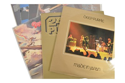 Lot 412 - VINTAGE 20TH CENTURY VINYL RECORD ALBUMS - PINK FLOYD, LED ZEPPELIN, DEEP PURPLE
