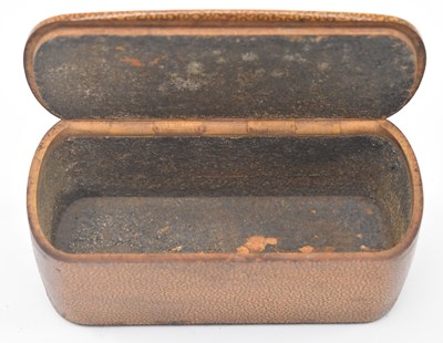 Lot 56 - MAUCHLINE WARE - EARLY 19TH CENTURY MICROMOSAIC SNUFF BOX