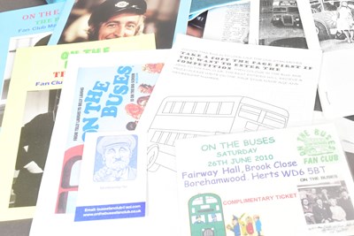 Lot 293 - THE RONALD WOLFE COLLECTION - ON THE BUSES FAN CLUB