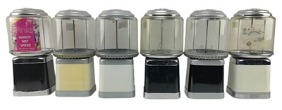 Lot 88 - BEAVER - SIX 20P SWEET CANDY MACHINES DISPENSERS
