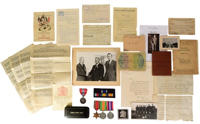 Lot 318 - WWII SECOND WORLD WAR MEDAL GROUP - ROYAL SIGNALS