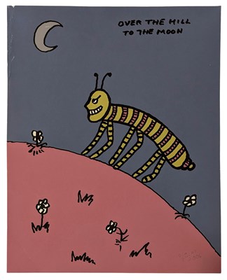 Lot 113 - SEXTON MING - OVER THE HILL IS THE MOON