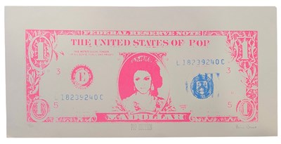 Lot 202 - BRIAN JONES - MADOLLAR "PINK" - SCREENPRINT