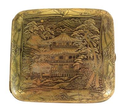 Lot 282 - VINTAGE JAPANESE KOMAI STYLE CIGARETTE CASE
