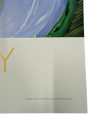 Lot 105 - DAVID HOCKNEY (B. 1937) - GARROWBY HILL - 1998 EXHIBITION POSTER FOR MUSEUM OF FINE ARTS BOSTON