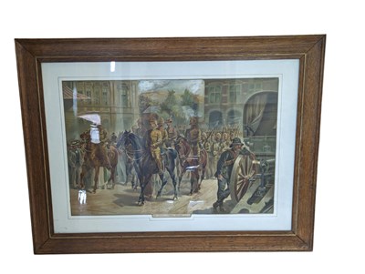 Lot 760 - MILITARY INTEREST BOER WAR PRINT OF LORD ROBERTS