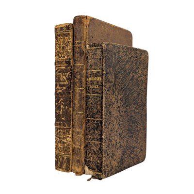 Lot 23 - DARWIN WEDGWOOD FAMILY LIBRARY. THREE EARLY 19TH CENTURY SCHOOL BOOKS