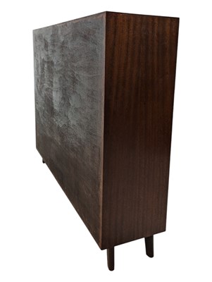 Lot 560 - HERBERT GIBBS MANNER - MID CENTURY TEAK DISPLAY CABINET