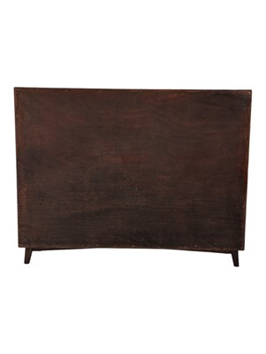 Lot 560 - HERBERT GIBBS MANNER - MID CENTURY TEAK DISPLAY CABINET