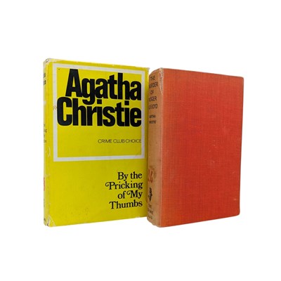 Lot 111 - CHRISTIE, AGATHA. TWO CRIME CLUB WORKS INCL. REPRINT OF MURDER OF ROGER ACKROYD