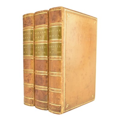 Lot 33 - BINDINGS. 1843 A HISTORY OF BRITISH BIRDS FINELY BOUND BY HAYDAY