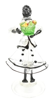 Lot 59 - BAROVIER & TOSO, MURANO - ITALIAN 20TH CENTURY GLASS LADY FIGURINE