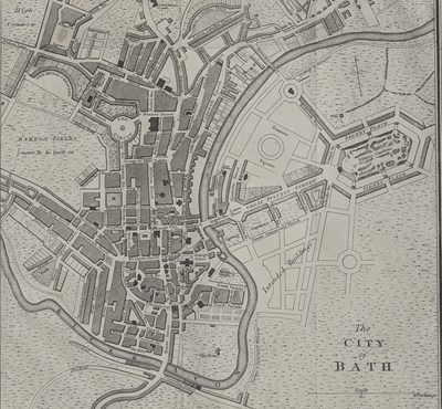 Lot 3 - THE CITY OF BATH - 1790 ENGRAVING OF BATH