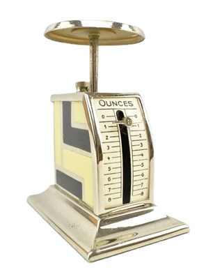 Lot 14 - SET OF 20TH CENTURY ART DECO LETTER SCALES