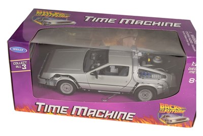 Lot 586 - BACK TO THE FUTURE & STAR WARS R2-D2 DIECAST MODELS