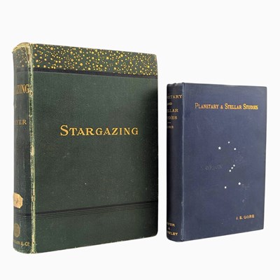 Lot 43 - ASTRONOMY. 1878 STARGAZING PAST AND PRESENT BY J. NORMAN LOCKYER & ANOTHER EX LIB LOCKYER