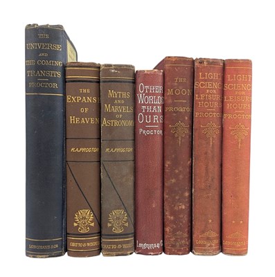 Lot 82 - ASTROLOGY. COLLECTION OF WORKS BY RICHARD A. PROCTOR INCL. TWO FIRST EDITIONS
