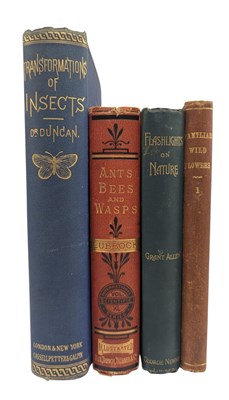 Lot 88 - NATURAL HISTORY. COLLECTION OF CLOTHBOUND BOOKS MAJ. IN DECORATIVE CLOTH