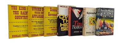 Lot 149 - SCIENCE FICTION. SEVEN TITLES IN DUST WRAPPERS, FOUR BY NICHOLAS FREELING