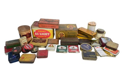 Lot 307 - LARGE COLLECTION OF VINTAGE 20TH CENTURY CIGARETTE TOBACCO TINS