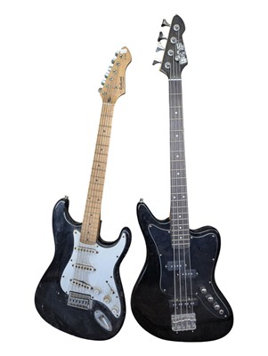 Lot 438 - TWO CONTEMPORARY 21ST CENTURY ELECTRIC GUITARS