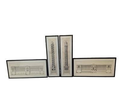 Lot 314 - COLLECTION OF EICHHOLTZ FRAMED ARCHITECTURAL PRINTS