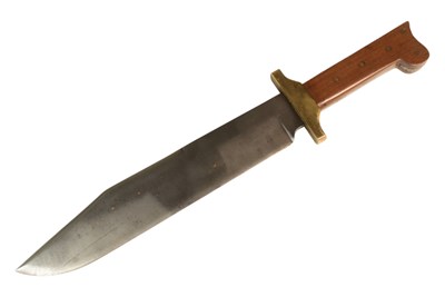 Lot 226 - VINTAGE BOWIE KNIFE MACHETE