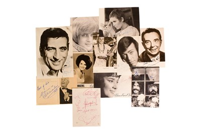 Lot 134 - MUSIC - COLLECTION OF ASSORTED AUTOGRAPHS