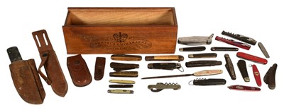 Lot 343 - COLLECTION OF VINTAGE PEN KNIVES