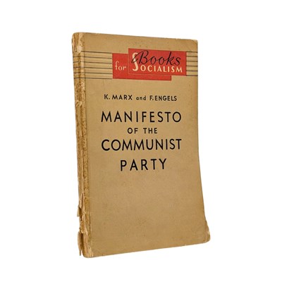 Lot 51 - COMMUNISM. 1959 MANIFESTO OF THE COMMUNIST PARTY KARL MARX MID CENTURY EDITION