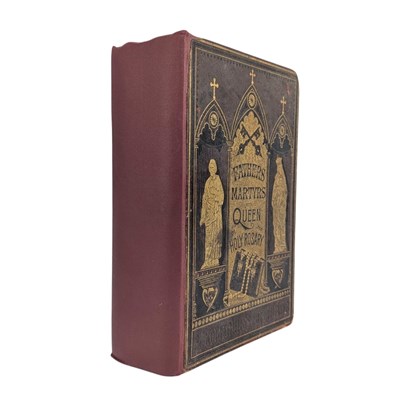 Lot 163 - SYDNEY IMPRINT. C1880 FATHERS MARTYRS AND QUEEN OF THE HOLY ROSARY REBACKED