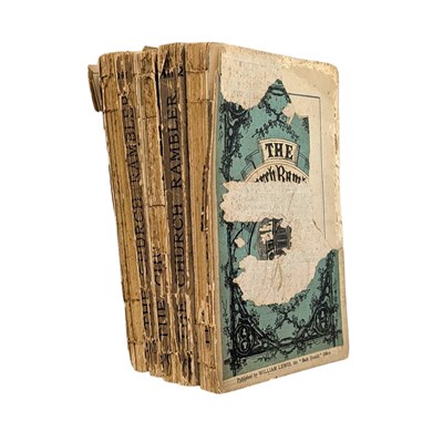 Lot 61 - BATH LOCAL INTEREST. 1878 THE CHURCH RAMBLER FIVE VOLUMES IN ORIG. PAPER WRAPS