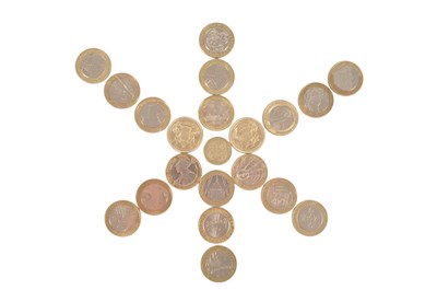 Lot 548 - COLLECTION OF THIRTY SIX CIRCULATED COMMEMORATIVE TWO POUND COINS