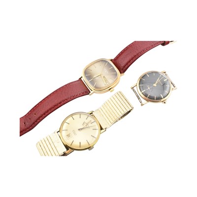 Lot 332 - COLLECTION OF THREE VINTAGE WRISTWATCHES