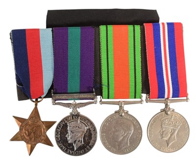 Lot 222 - WWII SECOND WORLD WAR MEDAL GROUP