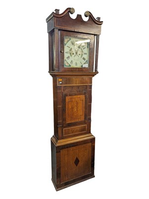 Lot 793a - JOHN SMITH OF WREXHAM - 19TH CENTURY MAHOGANY LONGCASE CLOCK