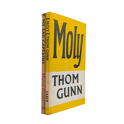 Lot 32 - GUNN, THOM. TWO FABER & FABER FIRST EDITIONS IN SMART UNCLIPPED DUST WRAPPERS