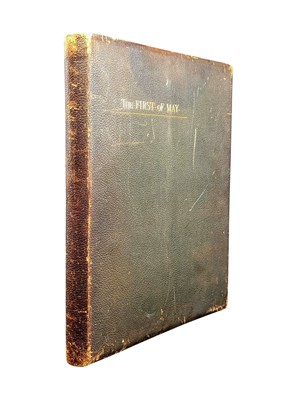 Lot 424 - WALTER CRANE - 1881 THE FIRST OF MAY LIMITED EDITION SOTHERANS ISSUED SET OF ENGRAVINGS IN CASE