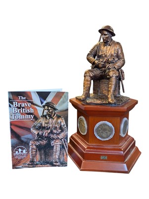 Lot 549 - DANBURY MINT - 21ST CENTURY LIMITED EDITION BRAVE BRITISH TOMMY FIGURE