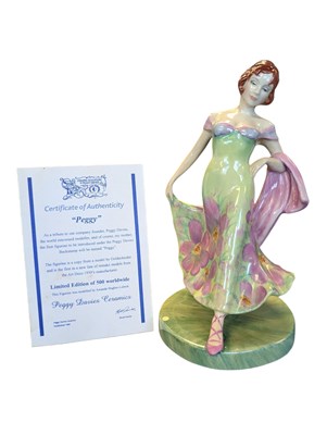 Lot 18 - PEGGY DAVIES CERAMICS - LATE 20TH CENTURY LIMITED EDITION PEGGY FIGURE