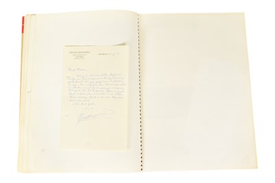 Lot 163 - MUSICIANS - LARGE ALBUM OF MID-CENTURY MUSICIAN AUTOGRAPHS