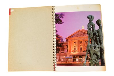 Lot 163 - MUSICIANS - LARGE ALBUM OF MID-CENTURY MUSICIAN AUTOGRAPHS