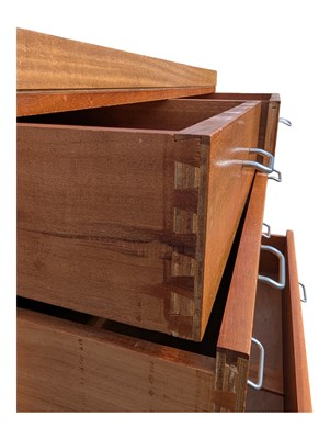 Lot 558 - REMPLOY FURNITURE - TEAK MOD MID 20TH CENTURY WRITING DESK