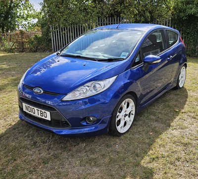 Lot 550 - ND10 TBO - 2010 FORD FIESTA ZETEC S 1.6 MANUAL - LOW MILEAGE & CURRENT MOT