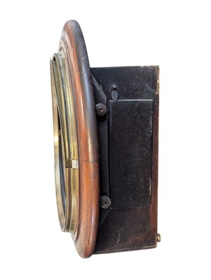 Lot 564 - THOMAS GATH & CO - LATE 19TH CENTURY BRISTOL FACTORY / STATION CLOCK