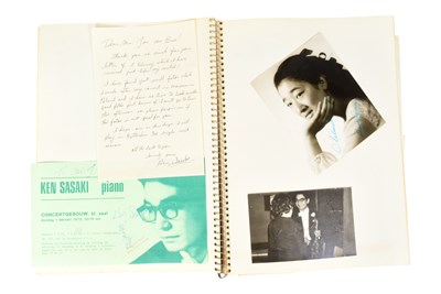 Lot 25 - MUSICIANS - LARGE ALBUM OF MID-CENTURY MUSICIAN AUTOGRAPHS