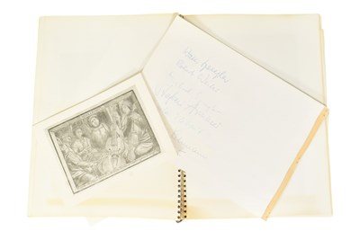 Lot 25 - MUSICIANS - LARGE ALBUM OF MID-CENTURY MUSICIAN AUTOGRAPHS