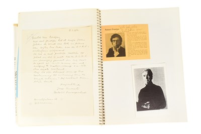 Lot 25 - MUSICIANS - LARGE ALBUM OF MID-CENTURY MUSICIAN AUTOGRAPHS